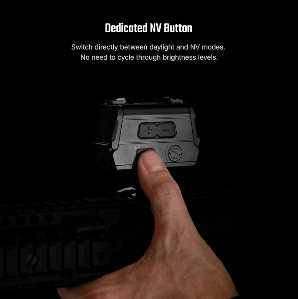 OSIGHT R Enclosed Red Dot Sight, 2&65 MOA Multi-Reticle, T1/T2 Footprint